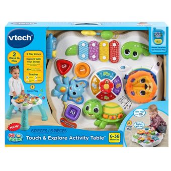 Mesa De Actividades Vtech 2en1 Para Bebes Luces Sonidos Linio