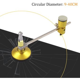 Cortador de vidrio de la nueva industria Brújulas de diámetro circular 