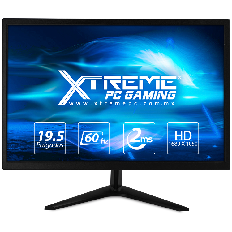 Xtreme PC Gamer AMD Radeon Dual Core 8GB 500GB Monitor 19.5 WIFI