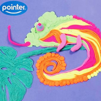 Plastilina Pointer Pastel Modeling Clay X 12 Colores POINTER