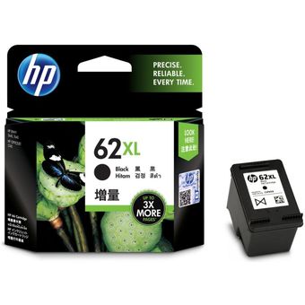 Cartucho de Tinta HP 62XL Negra Original - (C2P05AL) - Tienda HP