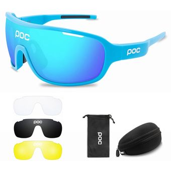 Gafas de sol POC BLADE para ciclismo para hombre y mujer,lentes polarizadas para deportes al aire l 