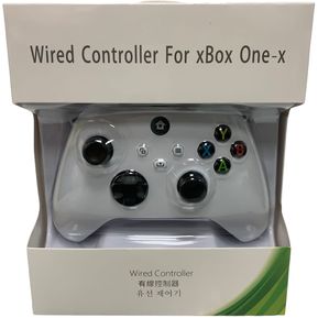 Control Computador Pc Mando Tipo Xbox One Vibracion Usb Blanco