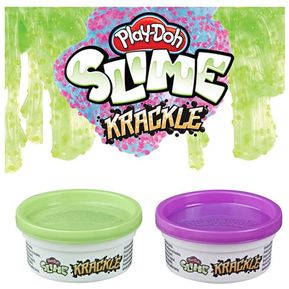 Krackle Slime x 2 surtido (Verde-Morado) Play-Doh