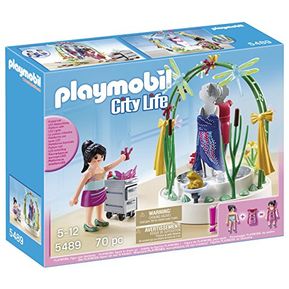 playmobil clothing display playset playm...