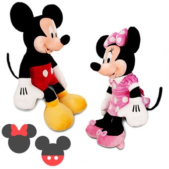 mickey y minnie novios peluche