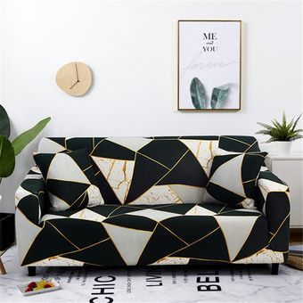 Fundas de sofá elásticas modernas para sala de estar,Protector de esquina seccional en forma de L para sillón de 1234 asientos #Color 4 