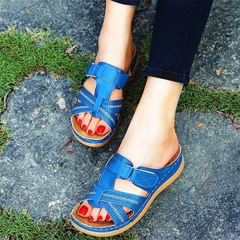Sandalias de cuña de verano para mujeres sandalias sandalias 