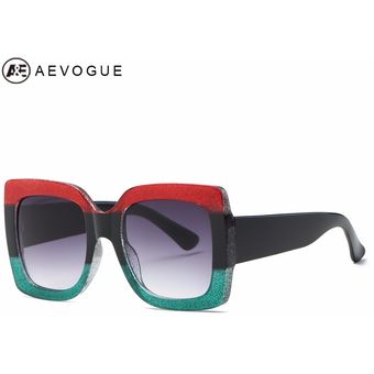 Diseño de marca de gafas de sol Aevogue Espejo de solmujer Diseño de marca de gafas de sol Aevogue Espejo de solmujer