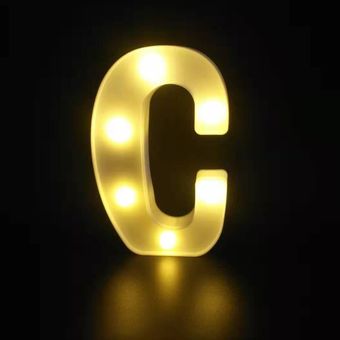 Forma 5 ins Hot Hot English letra LED LED Símbolo Modelado Lámpara 