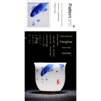 juegos de té Kung Fu Tazas de té pintadas a mano tazas 