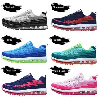 Hombres Mujeres Sports Shoes 833 Unisex Zapatos Casuales Air Sole Shoes Absorción de choque 