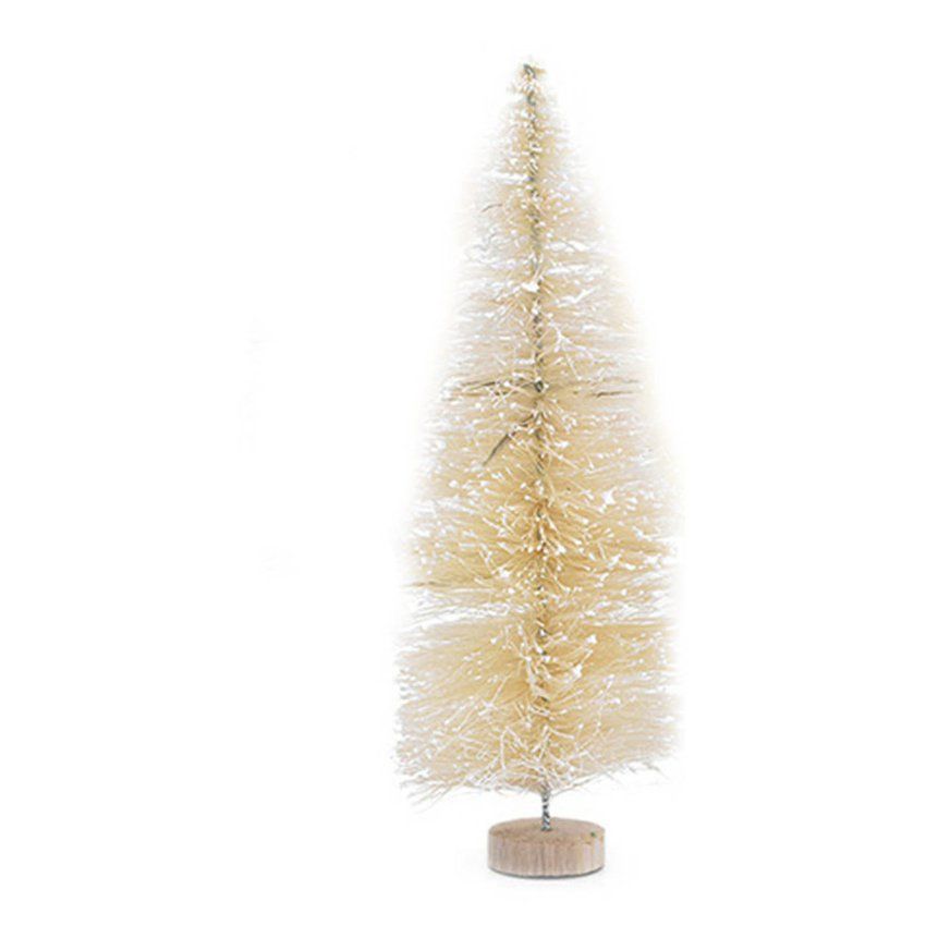 Pequeño y lindo árbol de navidad ligero luces de escritorio mini decoración