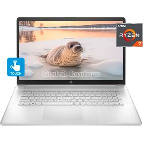 Laptop Hp AMD Ryzen 7 ( 512gb Ssd + 1tb Hdd + 16gb ) 17 Touc...