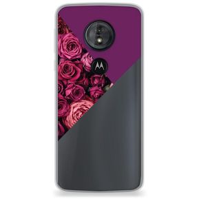 Funda para Moto G6 Play - Dark Rose, Smooth Case