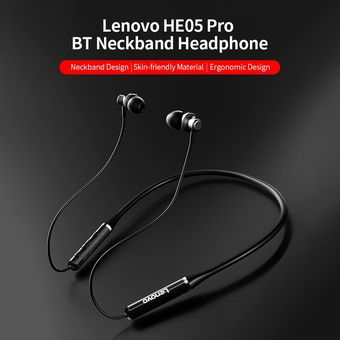 Lenovo HE05 PRO Bluetoorh Auriculares inalámbricos para colgar en el c 