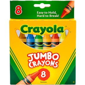 8 Crayones Jumbo Crayola 52-0389 Multicolor