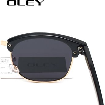 OLEY Gafas de sol Polarizadas para Hombre Lentes de Moda Deportiva Espejo UV400 