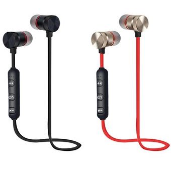 Auriculares deportivos estéreo bluetooth con subwoofer magnético 