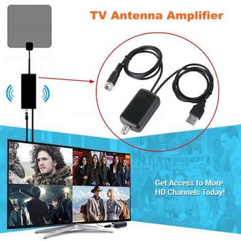 Digital TV de alta definición HD Amplificador de señal Booster Antena Canal TV por cable Para Booster 