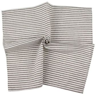 Rayas servilletas de tela 44x44cm de algodón de lino servilletas de cena servilletas 