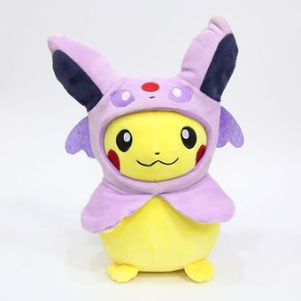 28cm Pokemon Pikachu Cosplay Eevee Gengar Eeveelutions peluche muñecas 