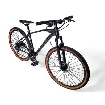 Bicicleta Fusion Korbin Rin 29 Aluminio mec nica 24 vel negro gris