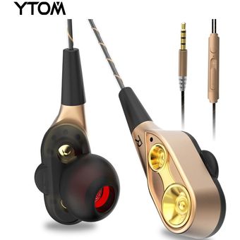 Auriculares Especiales Ytom Con Micrófono De 3,5 Mm De Alta 