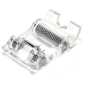 Prensatelas de pie enrollado Hem pies Set para Brother Singer accesorios de costura máquina de coser doméstica 1 Uds 