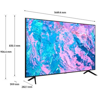 TELEVISOR SAMSUNG 65 PULGADAS UN65CU7000KXZL 4K-UHD LED SMART TV