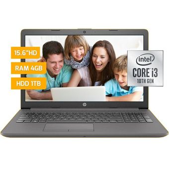 Laptop Hp 250 G7, LED 15.6", Core I3-10Ma, RAM 4GB, 1TB, FREEDOS - HP