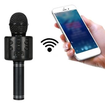 Handheld de Bluetooth del micrófono KTV del Karaoke del micrófono con altavoz 