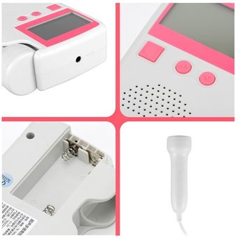 GENERICO Doppler Fetal Monitor Escucha los Latidos De Tu Bebe mas gel  Incluido