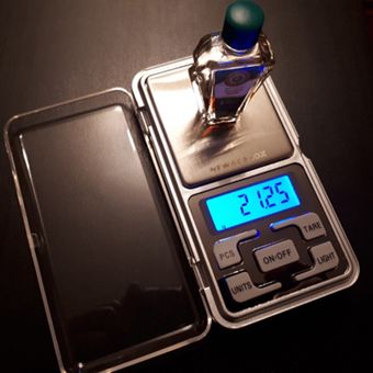 Balanza Digital de bolsillo electrónica 0,01g precisión Mini joyería Balanza de contraluz escalas 0,1g para cocina 100200300500g #500g-0.1g 