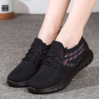 Zapatillas de deporte de malla transpirable para mujer zapatos info 