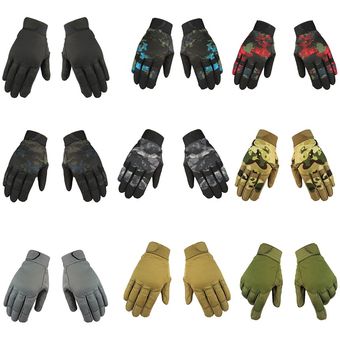 A9 Montañismo espesano Guantes cálidos Mittens Casual Guantes unisex 