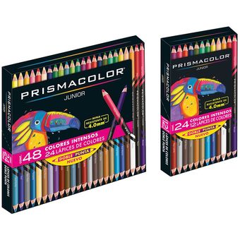 Colores Prismacolor Junior x12 Doble Punta 12/24