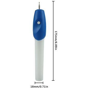 1 Pcs Diy Cordless Mini Bolígrafo Grabador Eléctrico Herramienta Para Tallar La Madera Metal Plástico Joyería Cristal Grabado Automático Pen 