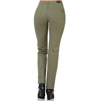 Pantalon Oggi Jeans Mujer Verde Gabardina Stretch Atraction Sodexo Mexico St571fa131hdvlmx