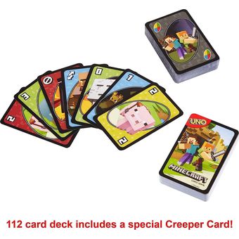 Mattel Games Juego de cartas UNO, juguete para niños y adultos, juego  familiar para acampar y viajar en caja de lata de almacenamiento (exclusivo  de