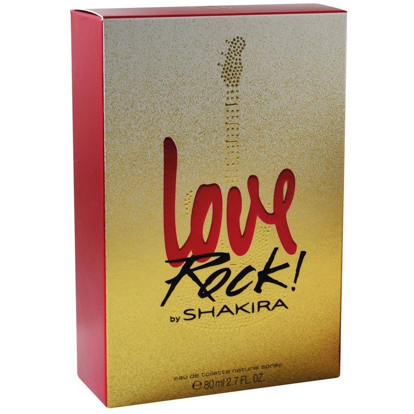 SHAKIRA LOVE ROCK 80ML EDT SPRAY