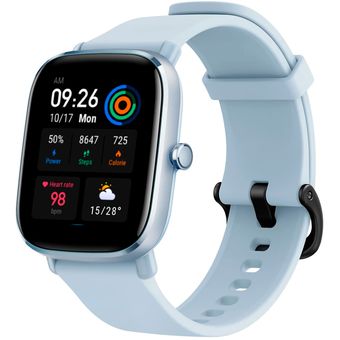 Amazfit GTS 2e – Reloj inteligente para mujer morado y GTS 2 Mini reloj  inteligente para hombre Android iPhone Alexa integrado duración de la