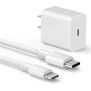 Cargador para Apple iPhone de Carga Rápida 20W + Cable USB C a Lightning 1m