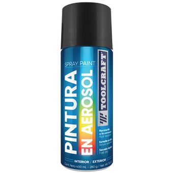 Pintura Negra en Aerosol Alta Temperatura 400ml Toolcraft TC3603 | Linio  Perú - TO627HL17A4PBLPE