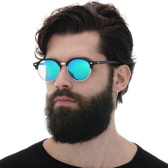 Keikesweet Designer Polarized Cool Rays Uv400 Round Men Sun 