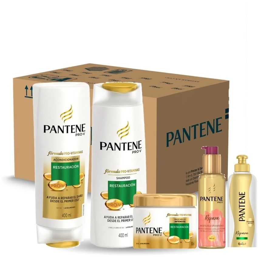 Set Rutina Pantene Restauracion 5 Productos⇒ Mejor Precio