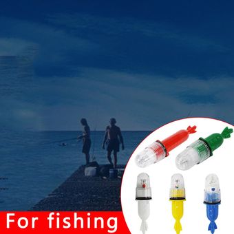 Pesca Luz solo color único destello de luz Lampu Nelayan Torpedo 