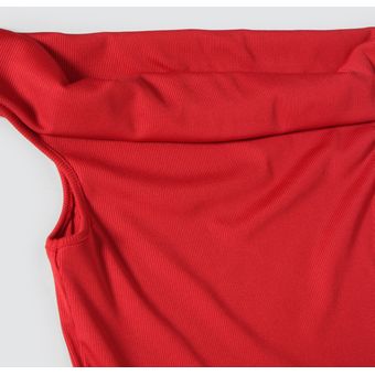 Camiseta Mujer Ostu M/C Rojo Poliéster 40091796-30110
