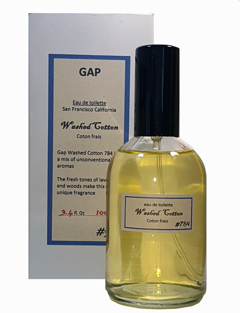 Gap WASHED COTTON EDT  100ML Perfume Caballero