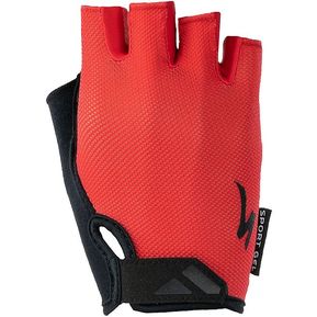 Guantes Ciclismo Specialized Body Geometry Sport Mujer Rojo